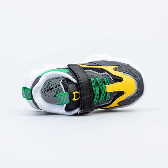 344355-71 Кроссовки для мальчики сер-зел фото №4