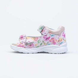 122186-22 Босоножки для девочки кожаные для девочки персиковый фото №2