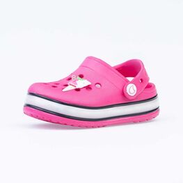 525088-01 Сабо пляжные с LED-подсветкой для девочки розовый