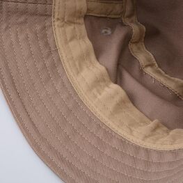 07710029-40 Бежевая хлопковая панама для мальчики бежевый фото №4