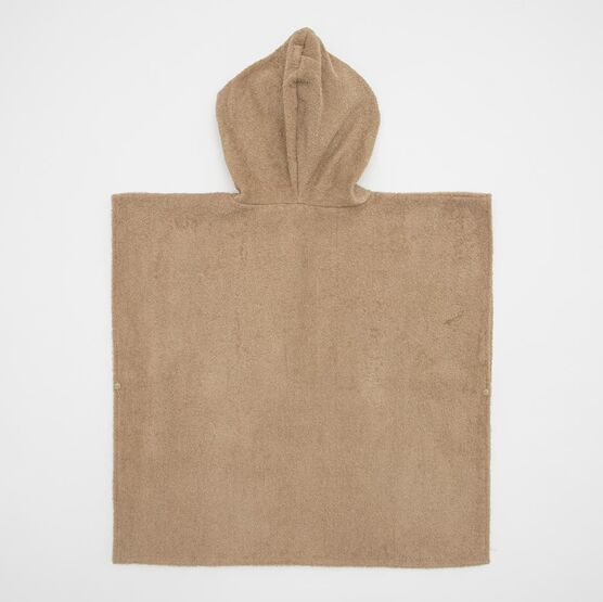 07752003-40 Пляжная накидка-пончо для детей для мальчики бежевый фото №2