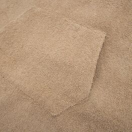 07752003-40 Пляжная накидка-пончо для детей для мальчики бежевый фото №3