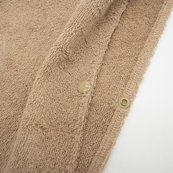 07752003-40 Пляжная накидка-пончо для детей для мальчики бежевый фото №4