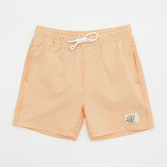 07753064-41 Шорты плавательные для мальчика оранжевые для мальчики оранжевый,белый