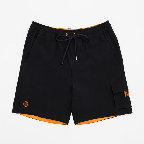 07753069-40 Плавательные шорты для детей для мальчики черный,оранжевый