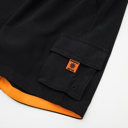 07753069-40 Плавательные шорты для детей для мальчики черный,оранжевый фото №3