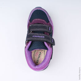 344191-72 Кроссовки для девочки фиолетовый фото №4