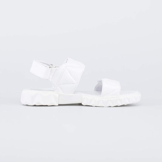 523067-21 Сандалии для девочки для девочки белый фото №2