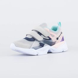 644393-71 Кроссовки для девочки сер-роз