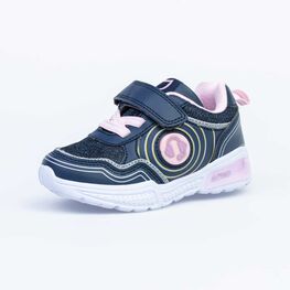 344244-71 Кроссовки для девочки син-роз