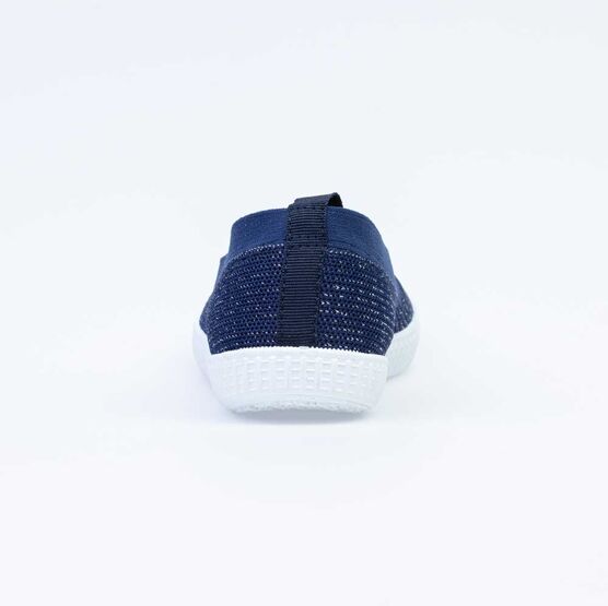 731087-11 Кеды из вязаного текстиля для девочки светло-синий фото №5