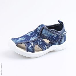 221066-11 Сандалии текстильные для мальчики светло-синий