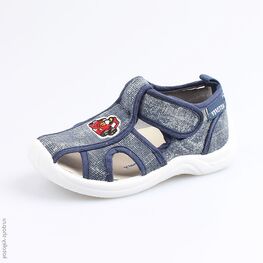 221068-11 Сандалии текстильные для мальчики светло-синий