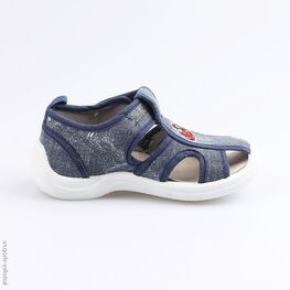 221068-11 Сандалии текстильные для мальчики светло-синий фото №2