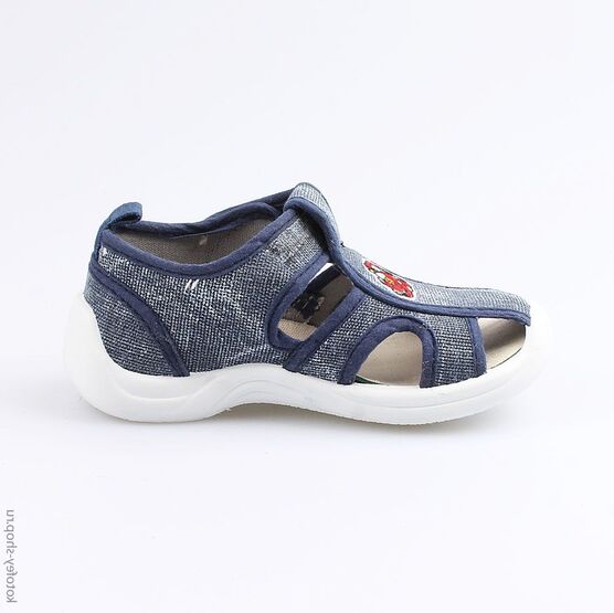 221068-11 Сандалии текстильные для мальчики светло-синий фото №2