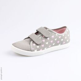 631094-11 Кеды для девочки серый