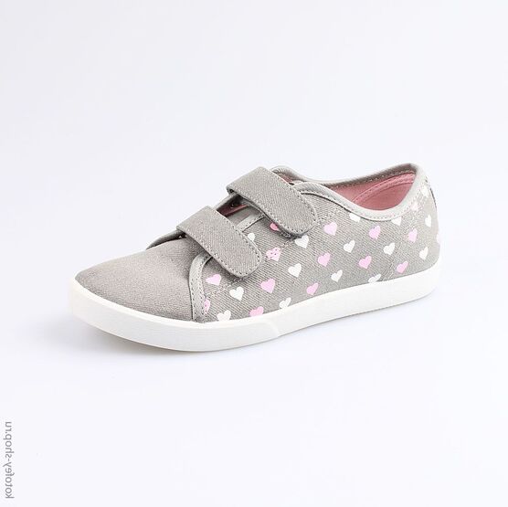 631094-11 Кеды для девочки серый