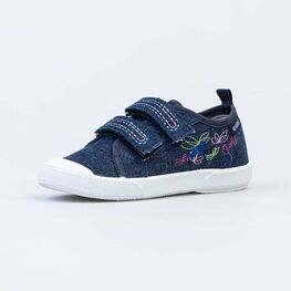 331181-11 Кеды для девочки синий