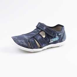 421021-16 Сандалии текстильные для мальчики светло-синий