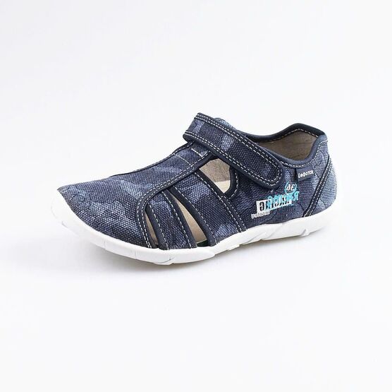 421021-16 Сандалии текстильные для мальчики светло-синий