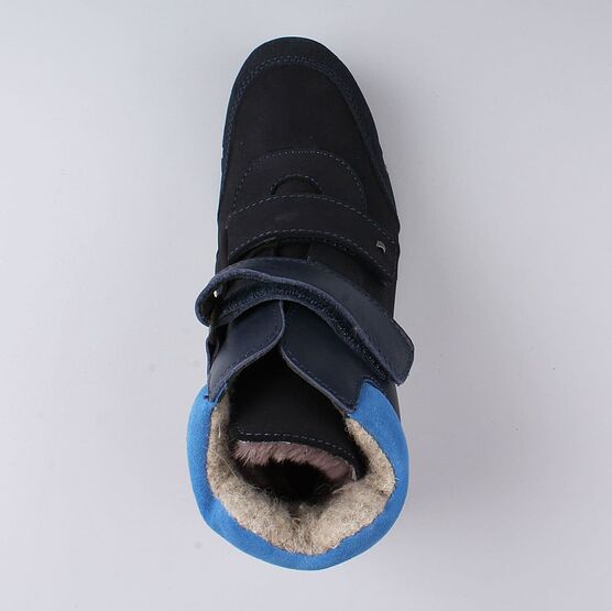 752123-51 Сапожки для мальчики светло-синий фото №4