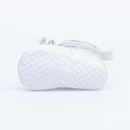 001090-11 Пинетки- сапожки серебристые для универсальные серебрист. фото №4