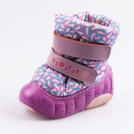 061010-41 Сапожки для девочки сиреневый