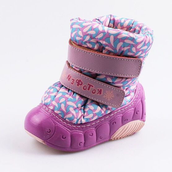 061010-41 Сапожки для девочки сиреневый