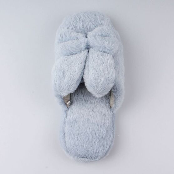 731077-11 Тапочки для девочки голубой фото №4