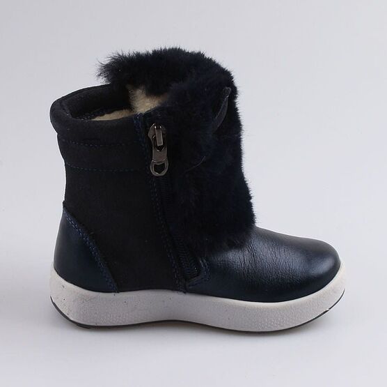 262068-44 Зимние сапожки для девочки для девочки светло-синий фото №2