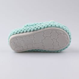 331166-12 Тапочки для девочки бирюзовый фото №3