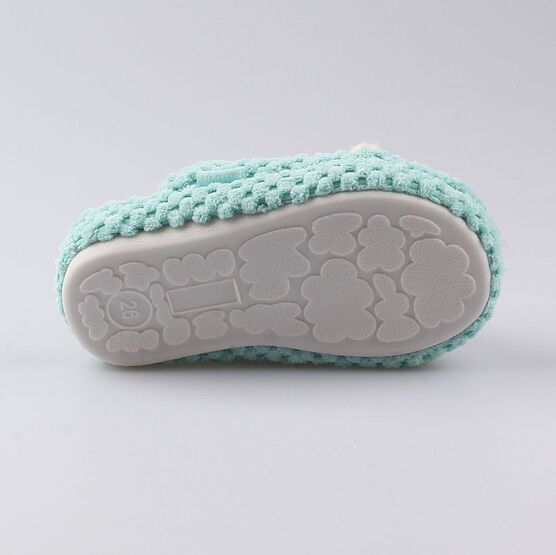 331166-12 Тапочки для девочки бирюзовый фото №3