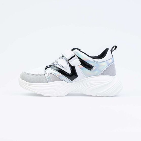 644301-71 Кроссовки для девочки бел-цве фото №2