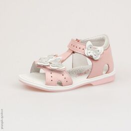 222073-22 Босоножки для девочки розовый