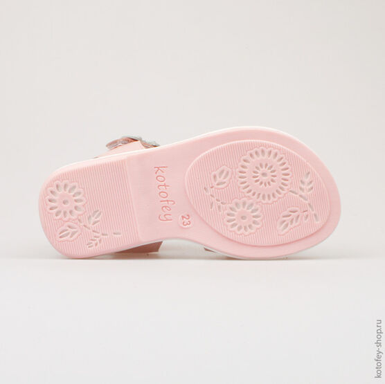222073-22 Босоножки для девочки розовый фото №3