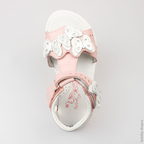 222073-22 Босоножки для девочки розовый фото №4