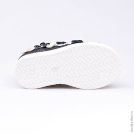 232073-21 Полуботинки для девочки светло-синий фото №3