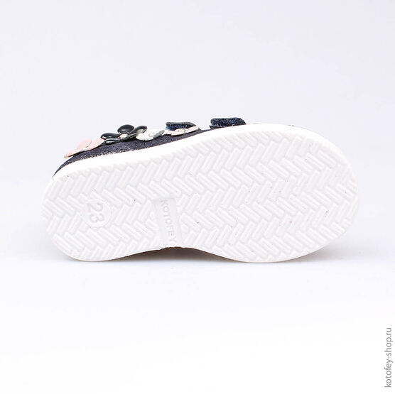 232073-21 Полуботинки для девочки светло-синий фото №3