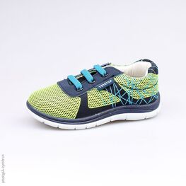 241011-11 Текстильная обувь для мальчики син-сал