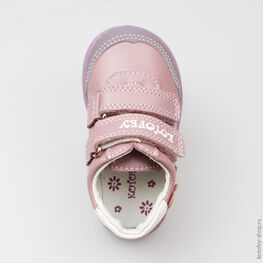 332052-21 Полуботинки для девочки сиреневый фото №4