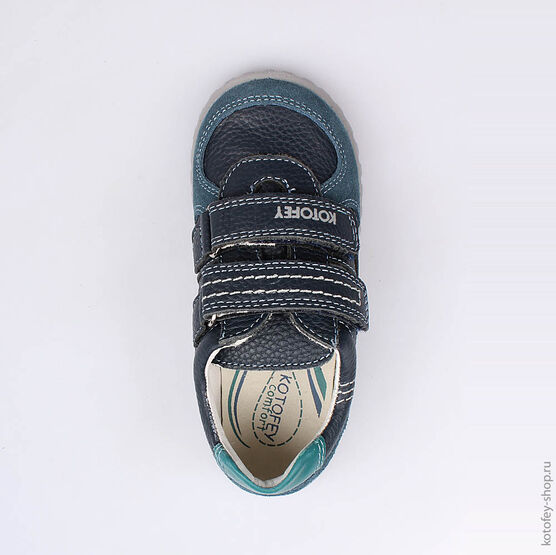 332057-26 Полуботинки для мальчики син-бир фото №4