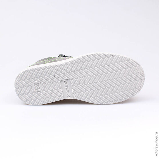 432132-22 Полуботинки для мальчики серый фото №3