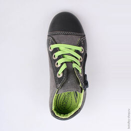 432132-22 Полуботинки для мальчики серый фото №4