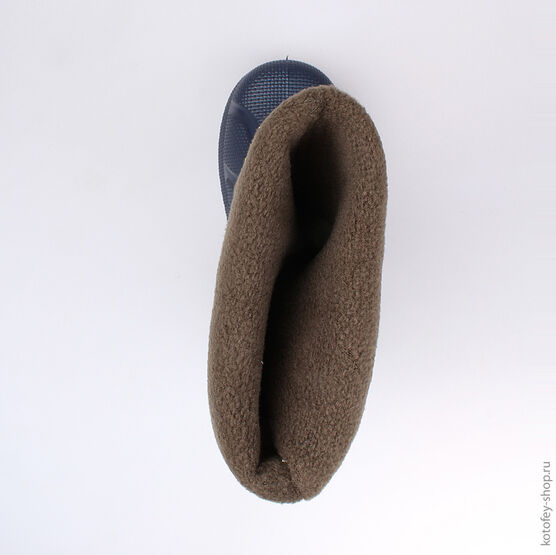 465000-11 Резиновые сапоги для мальчики син-зел фото №4