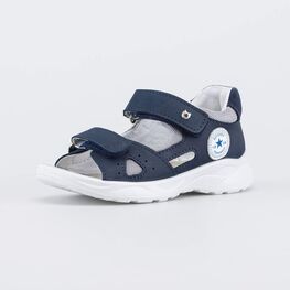 422085-23 Детские велюровые сандалии 1936 для мальчики темно-синий