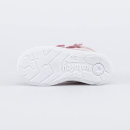 352345-25 Демисезонные ботинки на липучках Единорог для девочки розовый фото №3