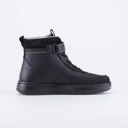 652211-31 Ботинки из натуральной кожи для мальчики черный фото №2