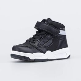 654071-81 Утепленные ботинки SoftShell и тинсулейт для мальчики черный