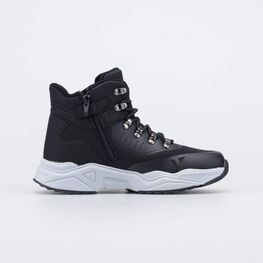 654072-81 Ботинки SoftShell для мальчики черный фото №2