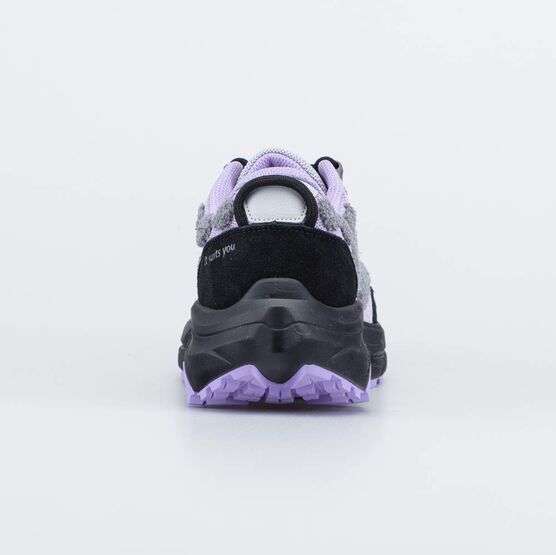 744250-11 Плюшевые кроссовки для девочки для девочки сиреневый + черный фото №5